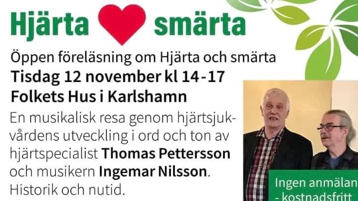 Föreläsning om Hjärta och smärta